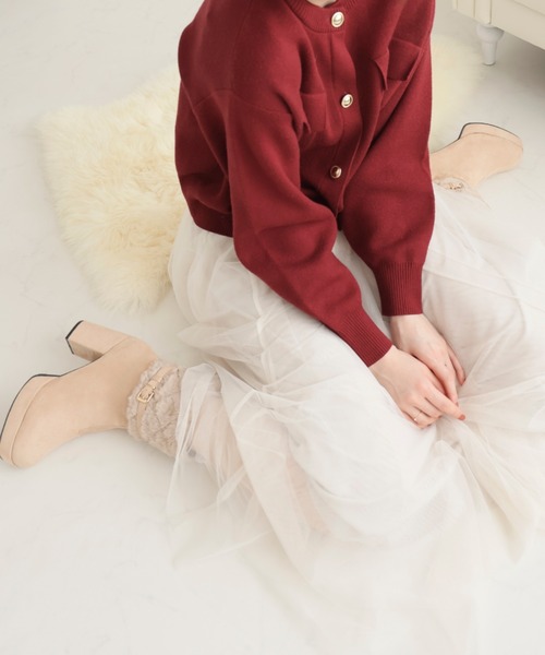 VIVIAN(ヴィヴィアン)の「3WAYキルティングファー厚底プラットフォームブーツ(ブーツ・レディース・ブラック系その他3/ベージュ系その他3/ピンク系その他7・S/M/L/LL)」の17枚目の写真