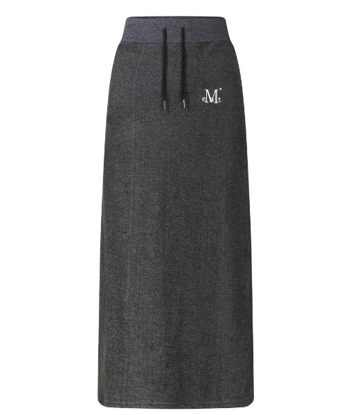 MUCENT(ムセント)の「◇MUCENT◇ブランド直輸入正規品/ベル マキシ バンディング ロング スカート BELLE MAXI BANDING LONG SKIRT(スカート・レディース・グレー/チャコール/ブラック・FREE)」の3枚目の写真
