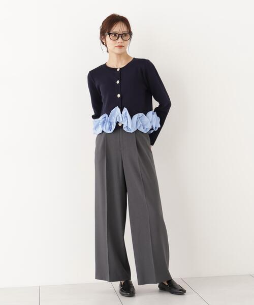 PROPORTION BODY DRESSING(プロポーションボディドレッシング)の「ホイップヘムニットセットアップ / 1216240912(ワンピース・レディース・ネイビー/ピンク・MEDIUM/P/S/SMALL)」の20枚目の写真