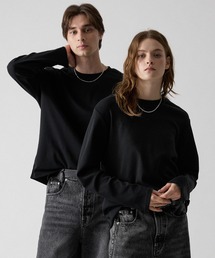 CLEL(�N���C��)�́yCLEL�zGiza Cotton Crew-Neck T-Shirt / �M�U�R�b�g�� �N���[�l�b�NT�V���c(����T/�z������)(T�V���c/�J�b�g�\�[)
