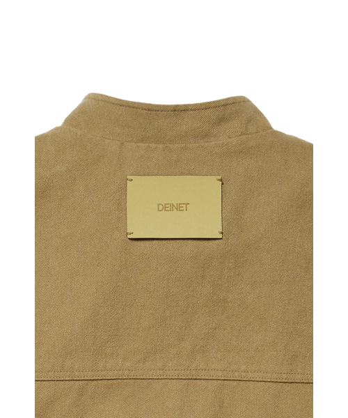 DEINET(ダイニット)の「DEINET MULTI POCKET COTTON VEST IN BEIGE(ベスト・レディース・その他・FREE)」の6枚目の写真