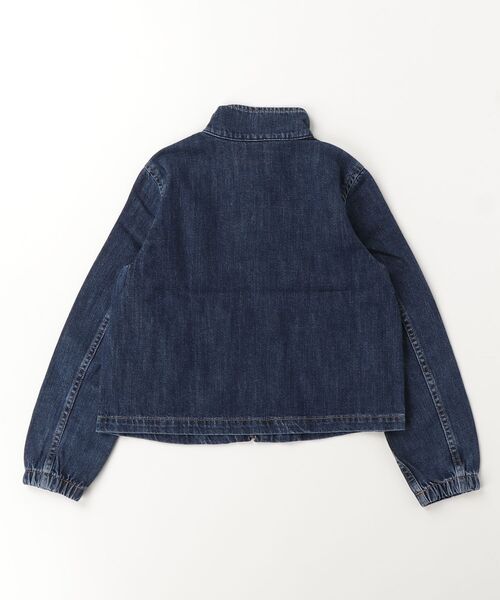 POLO RALPH LAUREN CHILDRENSWEAR(ポロ ラルフ ローレン チルドレンズウェア)の「インディゴ デニム モックネック ジャケット(デニムジャケット・キッズ・ブルー・L/M/S/XL)」の3枚目の写真