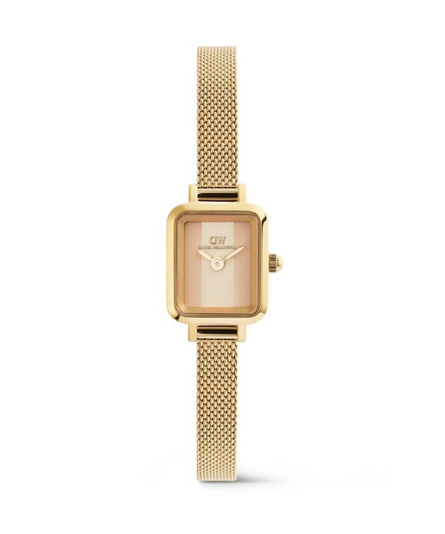 Daniel Wellington（ダニエルウェリントン）の「新作 Quadro Mini Mesh 15.4x18.2MM レディース腕時計（アナログ腕時計・レディース・シルバー/ピンクゴールド/イエローゴールド・ONE SIZE）」の3枚目の写真