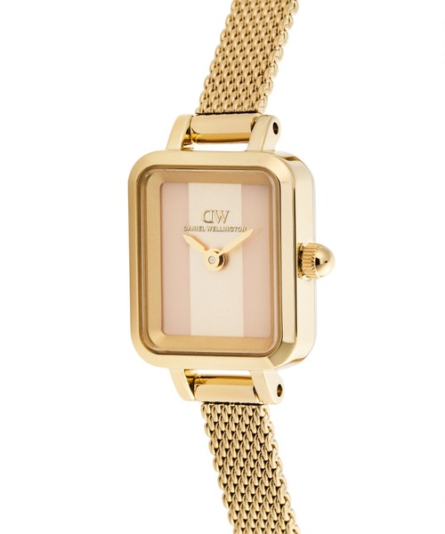 Daniel Wellington（ダニエルウェリントン）の「新作 Quadro Mini Mesh 15.4x18.2MM レディース腕時計（アナログ腕時計・レディース・シルバー/ピンクゴールド/イエローゴールド・ONE SIZE）」の5枚目の写真
