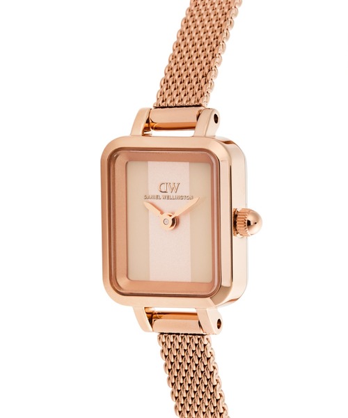 Daniel Wellington（ダニエルウェリントン）の「新作 Quadro Mini Mesh 15.4x18.2MM レディース腕時計（アナログ腕時計・レディース・シルバー/ピンクゴールド/イエローゴールド・ONE SIZE）」の7枚目の写真
