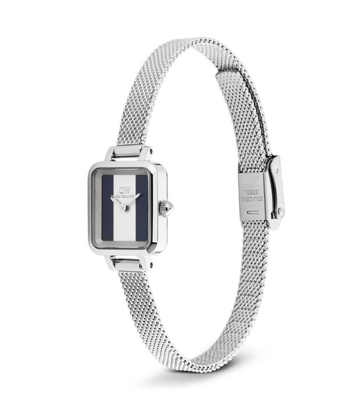 Daniel Wellington（ダニエルウェリントン）の「新作 Quadro Mini Mesh 15.4x18.2MM レディース腕時計（アナログ腕時計・レディース・シルバー/ピンクゴールド/イエローゴールド・ONE SIZE）」の8枚目の写真