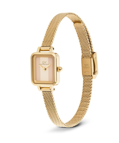 Daniel Wellington（ダニエルウェリントン）の「新作 Quadro Mini Mesh 15.4x18.2MM レディース腕時計（アナログ腕時計・レディース・シルバー/ピンクゴールド/イエローゴールド・ONE SIZE）」の4枚目の写真