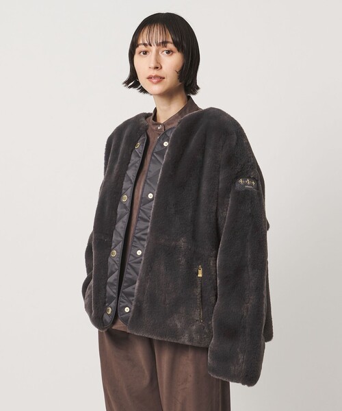 TATRAS(タトラス)の「【別注】<TATRAS>NAECA ブルゾン(その他アウター・レディース・ライトグレー/ダークグレー・01/02)」の2枚目の写真