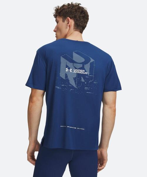 UNDER ARMOUR(アンダーアーマー)の「UAベロシティ フラッシュ キューブ ショートスリーブ Tシャツ(ランニング/メンズ)(Tシャツ/カットソー・メンズ・ブルー系・S/L/M/XL)」の5枚目の写真