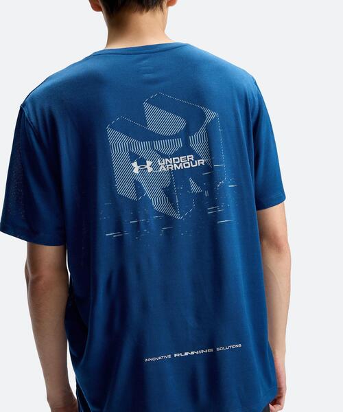 UNDER ARMOUR(アンダーアーマー)の「UAベロシティ フラッシュ キューブ ショートスリーブ Tシャツ(ランニング/メンズ)(Tシャツ/カットソー・メンズ・ブルー系・S/L/M/XL)」の6枚目の写真