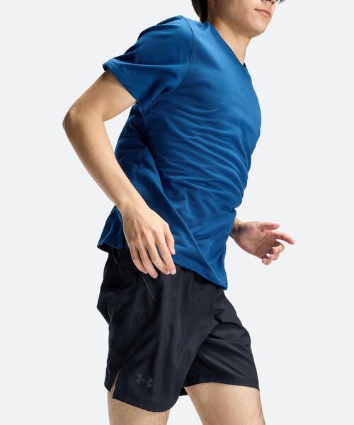 UNDER ARMOUR(アンダーアーマー)の「UAベロシティ フラッシュ キューブ ショートスリーブ Tシャツ(ランニング/メンズ)(Tシャツ/カットソー・メンズ・ブルー系・S/L/M/XL)」の10枚目の写真