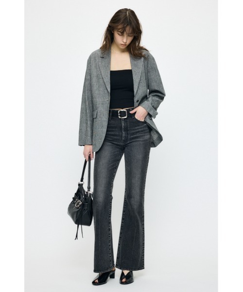 MOUSSY(マウジー)の「【シリーズ累計24万本販売】MVS BLACK FLARE(L) / ロングサイズ(デニムパンツ・レディース・ブラック・23inch/24inch/25inch/26inch/27inch)」の17枚目の写真