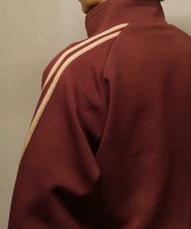 TENEZ（テネス）の「TENEZ Track Jacket Two Stripes (エンジ)（セットアップ）」