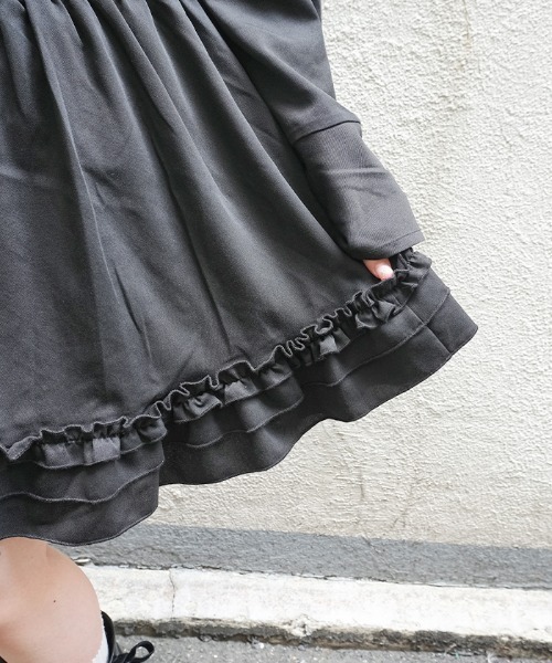 axes femme POETIQUE(アクシーズファムポエティック)の「ディテクティブチェックOP(ワンピース・レディース・ブラック/ネイビー/ブラウン・MEDIUM)」の12枚目の写真