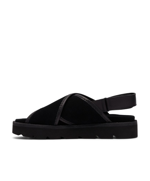 Clarks（クラークス）の「MEARE CROSS BLACK SDE（サンダル・レディース・ブラック・24.5cm/23.5cm/24.0cm）」の4枚目の写真