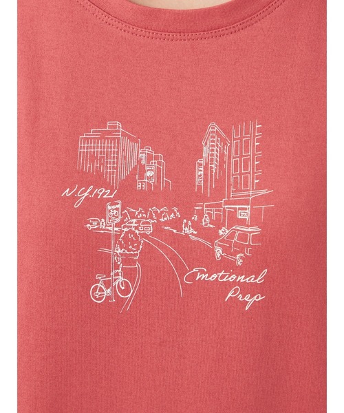 McGREGOR(マックレガー)の「シティプリント七分袖Tシャツ(Tシャツ/カットソー・レディース・ダークオリーブ/サンドグレー/コーラル・L/M)」の15枚目の写真