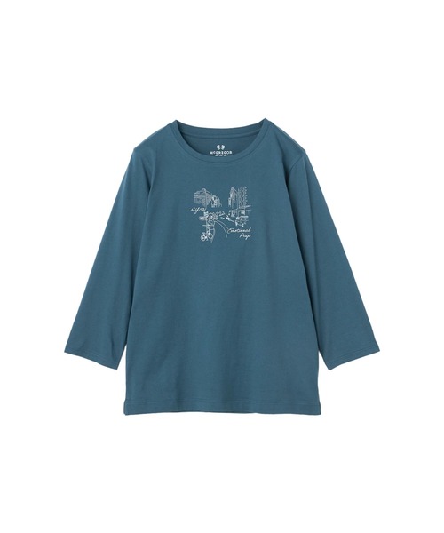 McGREGOR(マックレガー)の「シティプリント七分袖Tシャツ(Tシャツ/カットソー・レディース・ダークオリーブ/サンドグレー/コーラル・L/M)」の16枚目の写真