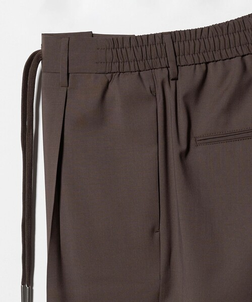 UNITED ARROWS(ユナイテッドアローズ)の「<TAGLIATORE>ブラウン ソリッド イージースラックス(スラックス・メンズ・ブラウン系・48)」の3枚目の写真