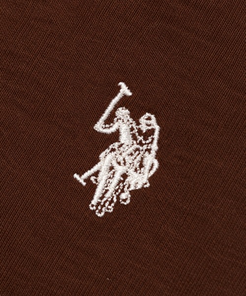 U.S. POLO ASSN.(ユーエスポロアッスン)の「【U.S. POLO ASSN./ユーエスポロアッスン】ロゴ刺繍 クルーネック スウェット トレーナー(スウェット・レディース・ネイビー/ピンク/ブラウン/グリーン/アイボリー/杢グレー・M/L)」の15枚目の写真