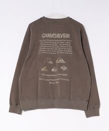 QUIKSILVER/クイックシルバー トレーナー スウェット ロゴ バックプリント 裏毛 QPO264004