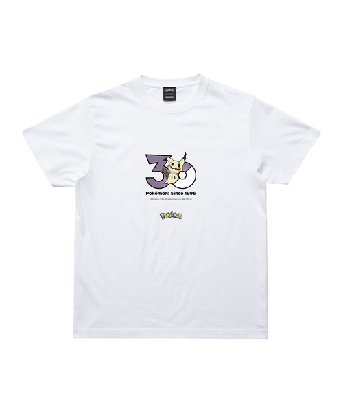 ZOZOSPOT(ゾゾスポット)の「Pokemon 30th Anniversary 1025 T-shirt 「ミミッキュ(ばけたすがた)」(Tシャツ/カットソー・レディース・ホワイト・SMALL/MEDIUM/LARGE/X-LARGE/XX-LARGE/XXX-LARGE/100cm/110cm/120cm/130cm/140cm/150cm/160cm)」の1枚目の写真