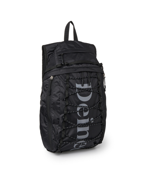 DEINET（ダイニット）の「NYLON ESSENTIAL LOGO BACKPACK IN BLACK（バックパック/リュック・レディース・その他・FREE）」の3枚目の写真