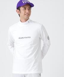 スーピマベア天長袖ハイネックカットソー (MENS)