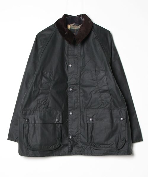 SHIPS（シップス）の「Barbour:OS BEDALE WAX JACKET（ブルゾン・メンズ・オリーブ/ブラック・36/38/40）」の2枚目の写真