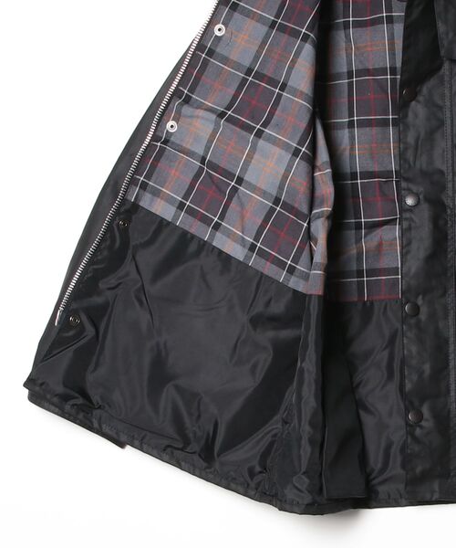 SHIPS（シップス）の「Barbour:OS BEDALE WAX JACKET（ブルゾン・メンズ・オリーブ/ブラック・36/38/40）」の4枚目の写真