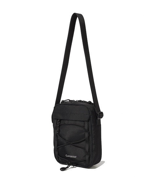 COVERNAT（カバーナット）の「NEW AUTHENTIC MINI CROSSBODY BAG（ボディバッグ/ウエストポーチ・メンズ・ブラック/ベージュ・FREE）」の4枚目の写真