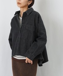 LADY LUCK LUCA（レディラックルカ）の「LC/LLL ビッグデニムシャツジャケット（デニムジャケット）」