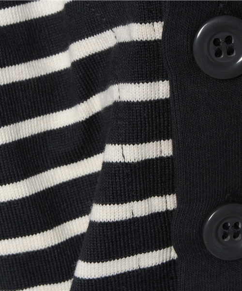 RUGGEDWORKS(ラゲッドワークス)の「ボーダーカーディガン(カーディガン/ボレロ・キッズ・ライトブルー/チャコールグレー/ブルー/ピンク/レッド/ダークブルー・100cm/80cm/130cm/140cm/120cm/110cm/90cm)」の11枚目の写真