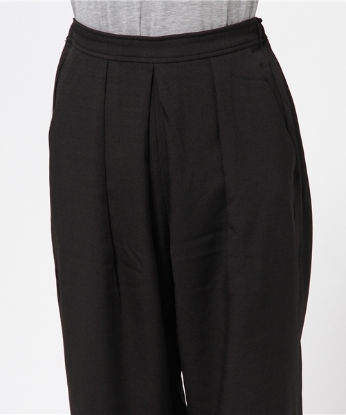 mystic(ミスティック)の「【mystic】ボックスタックパンツ(その他パンツ・レディース・ベージュ/グレー/ブラック/ピンク・フリ-)」の6枚目の写真