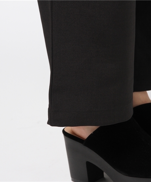 mystic(ミスティック)の「【mystic】ボックスタックパンツ(その他パンツ・レディース・ベージュ/グレー/ブラック/ピンク・フリ-)」の9枚目の写真