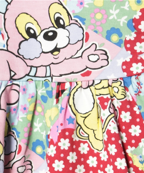 HYSTERIC MINI（ヒステリックミニ）の「BABY POP DOG PATCHWORK総柄 