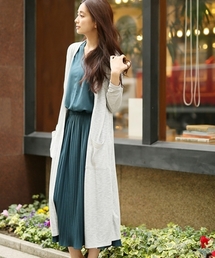 LEPSIM | カットマキシショールカーディガンLS 712974(カーディガン/ボレロ)