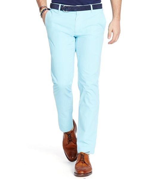 POLO RALPH LAUREN（ポロ ラルフ ローレン）の「スリムフィット ピマコットン チノ（その他パンツ・メンズ・ホワイト/ピンク/ブルー系9・32/34/32/32/30/30/42/32/36/32/29/32/33/34/38/34/34/32/31/32/30/32/28/30/40/32/36/34/34/34）」の2枚目の写真