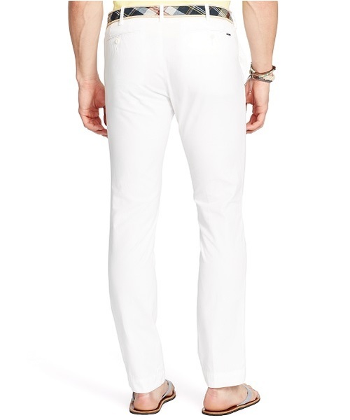 POLO RALPH LAUREN（ポロ ラルフ ローレン）の「スリムフィット ピマコットン チノ（その他パンツ・メンズ・ホワイト/ピンク/ブルー系9・32/34/32/32/30/30/42/32/36/32/29/32/33/34/38/34/34/32/31/32/30/32/28/30/40/32/36/34/34/34）」の10枚目の写真