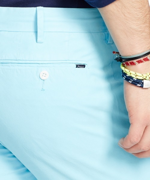 POLO RALPH LAUREN（ポロ ラルフ ローレン）の「スリムフィット ピマコットン チノ（その他パンツ・メンズ・ホワイト/ピンク/ブルー系9・32/34/32/32/30/30/42/32/36/32/29/32/33/34/38/34/34/32/31/32/30/32/28/30/40/32/36/34/34/34）」の5枚目の写真