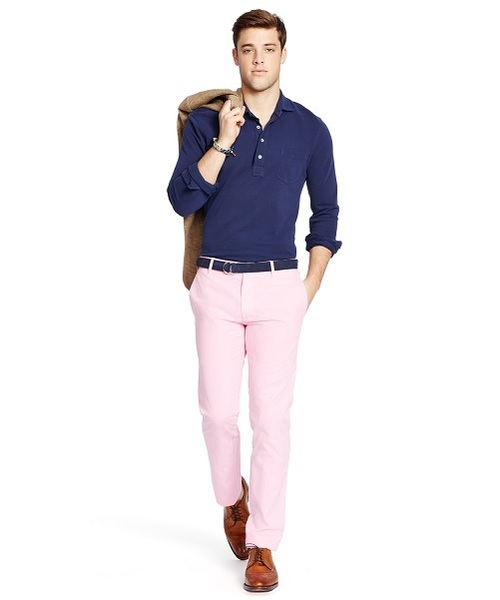 POLO RALPH LAUREN（ポロ ラルフ ローレン）の「スリムフィット ピマコットン チノ（その他パンツ・メンズ・ホワイト/ピンク/ブルー系9・32/34/32/32/30/30/42/32/36/32/29/32/33/34/38/34/34/32/31/32/30/32/28/30/40/32/36/34/34/34）」の6枚目の写真