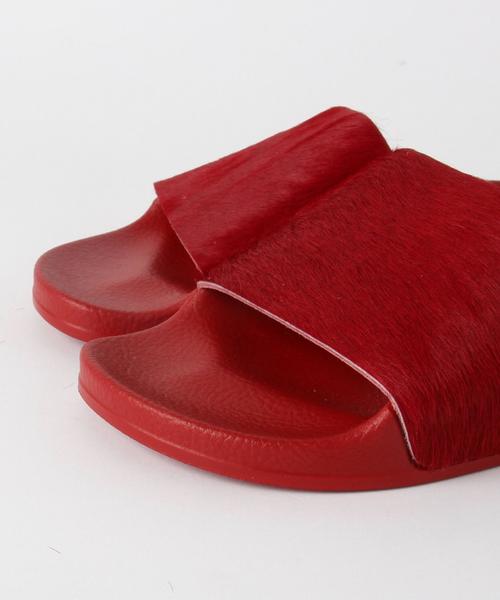 adidas（アディダス）の「アディダス/OC adidas ADILETTE W（サンダル・レディース・レッド・22.5cm/23.5cm/24.5cm）」の5枚目の写真
