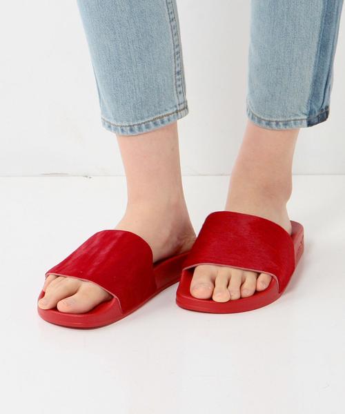 adidas（アディダス）の「アディダス/OC adidas ADILETTE W（サンダル・レディース・レッド・22.5cm/23.5cm/24.5cm）」の7枚目の写真