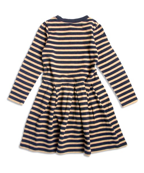 apres les cours(アプレレクール)の「デイリーボーダーワンピース(ワンピース・キッズ・ネイビー/ブラック/レッド・140/100/120/90/80/130/110)」の10枚目の写真