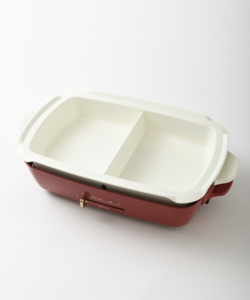 BRUNO（ブルーノ）の「ホットプレートグランデ用仕切り鍋（キッチン家電・レディース・ホワイト・ﾌﾘ-）」の7枚目の写真