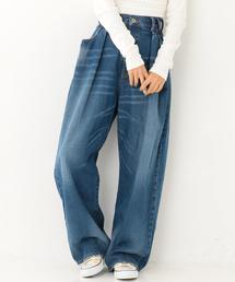 Another Edition | リメイクデザインデニムワイドパンツ/ AECM DNM リメイクデザイン WIDE(デニムパンツ)