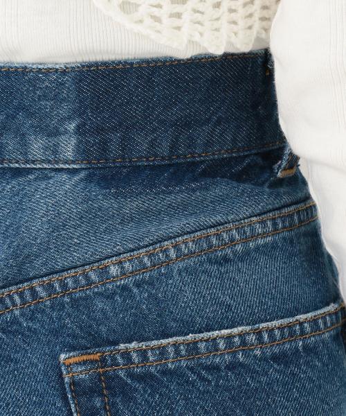 Another Edition(アナザーエディション)の「リメイクデザインデニムワイドパンツ/ AECM DNM リメイクデザイン WIDE(デニムパンツ・レディース・コバルトブルー・MEDIUM/SMALL)」の7枚目の写真