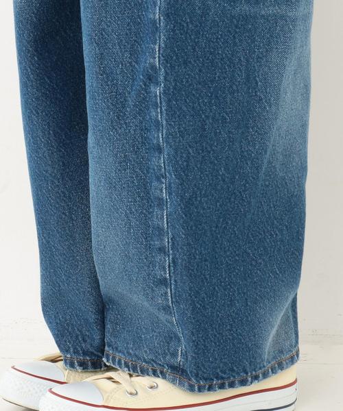 Another Edition(アナザーエディション)の「リメイクデザインデニムワイドパンツ/ AECM DNM リメイクデザイン WIDE(デニムパンツ・レディース・コバルトブルー・MEDIUM/SMALL)」の8枚目の写真