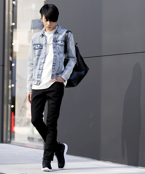 WEGO(ウィゴー)の「WEGO/【WEB限定】ストレッチスキニーパンツ(その他パンツ・メンズ・ブラック/ベージュ/ネイビー・X-SMALL/MEDIUM/LARGE/SMALL)」の13枚目の写真