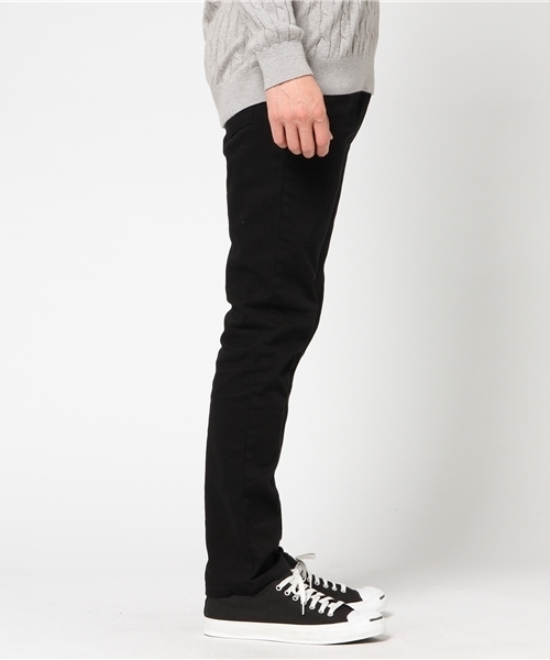 WEGO(ウィゴー)の「WEGO/【WEB限定】ストレッチスキニーパンツ(その他パンツ・メンズ・ブラック/ベージュ/ネイビー・X-SMALL/MEDIUM/LARGE/SMALL)」の4枚目の写真