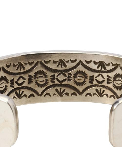 BEAUTY&YOUTH UNITED ARROWS（ビューティーアンドユースユナイテッドアローズ）の「＜Ray Adakai＞ DBL/STP Brac 3/4§（ブレスレット・メンズ・シルバー・MEDIUM）」の4枚目の写真